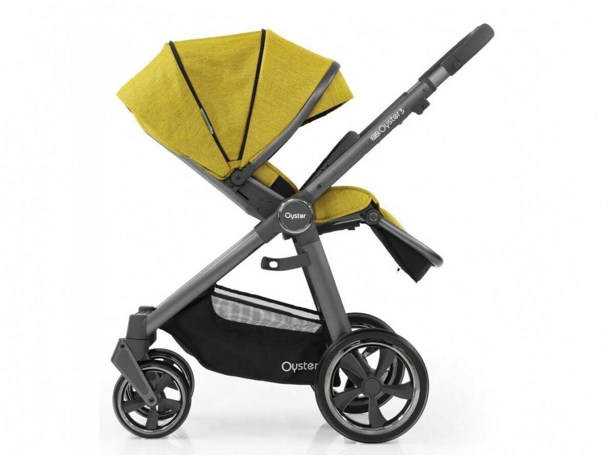 Sportinis vežimėlis Oyster 3 Mustard/ City gray 3