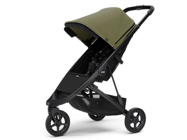 Sportinis vežimėlis Thule Spring - Black/ Olive Green