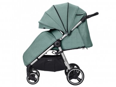 Sportinis vežimėlis Carrello Pulse Basil Green 1 Sportinis vežimėlis Carrello Pulse Basil Green 1