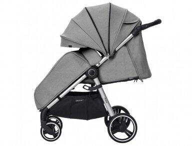 Sportinis vežimėlis Carrello Pulse Pearl Grey 1 Sportinis vežimėlis Carrello Pulse Pearl Grey 1