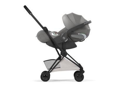 Sportinis vežimėlis Cybex Coya Style vežimėlis City Grey, Black frame 5
