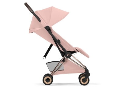 Sportinis vežimėlis Cybex Coya Style vežimėlis Peach Pink, Rose Gold frame 1 Sportinis vežimėlis Cybex Coya Style vežimėlis Peach Pink, Rose Gold frame 1