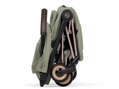 Cybex Coya Style Sage Green, Rosegold frame 4