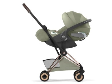 Cybex Coya Style Sage Green, Rosegold frame 5