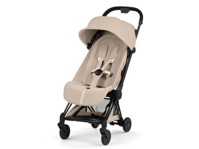 Sportinis vežimėlis Cybex Coya Style vežimėlis Cozy Beige, Black frame Sportinis vežimėlis Cybex Coya Style vežimėlis Cozy Beige, Black frame