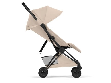 Sportinis vežimėlis Cybex Coya Style vežimėlis Cozy Beige, Black frame 1 Sportinis vežimėlis Cybex Coya Style vežimėlis Cozy Beige, Black frame 1
