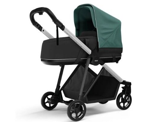 Stroller Thule Shine Mallard green/aluminum frame 2 Stroller Thule Shine Mallard green/aluminum frame 2