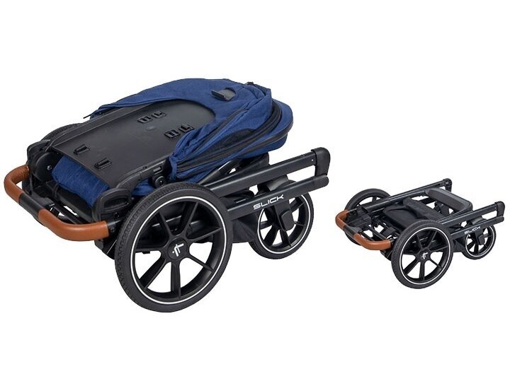 Sportinis vežimėlis Muuvo Slick Black 3 Sportinis vežimėlis Muuvo Slick Black 3