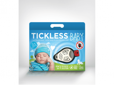 Tickless ultragarsinė apsauga nuo erkių kūdikiams ir vaikams 1
