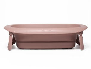 Luxury Bath Kit Pink- Foldable baby bathtub with bath stand 1 Luxury Bath Kit Pink- Foldable baby bathtub with bath stand 1