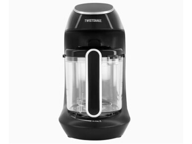 Twistshake 6in1 kūdikių maisto gaminimo aparatas Black Twistshake 6in1 kūdikių maisto gaminimo aparatas Black