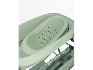 Luxury Bath Kit Sage- Foldable baby bathtub with bath stand   5