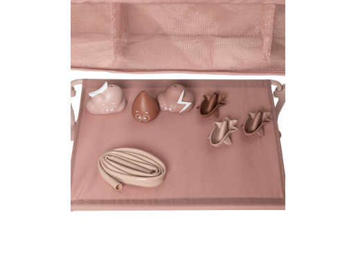 Luxury Bath Kit Pink- Foldable baby bathtub with bath stand  5