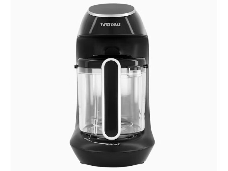 Twistshake 6in1 kūdikių maisto gaminimo aparatas Black Twistshake 6in1 kūdikių maisto gaminimo aparatas Black