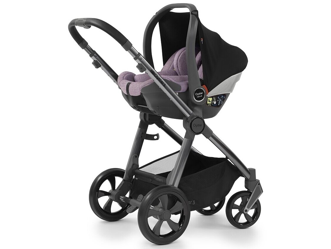 UNIVERSALUS VEŽIMĖLIS OYSTER 3 Lavender 12in1 10 UNIVERSALUS VEŽIMĖLIS OYSTER 3 Lavender 12in1 10