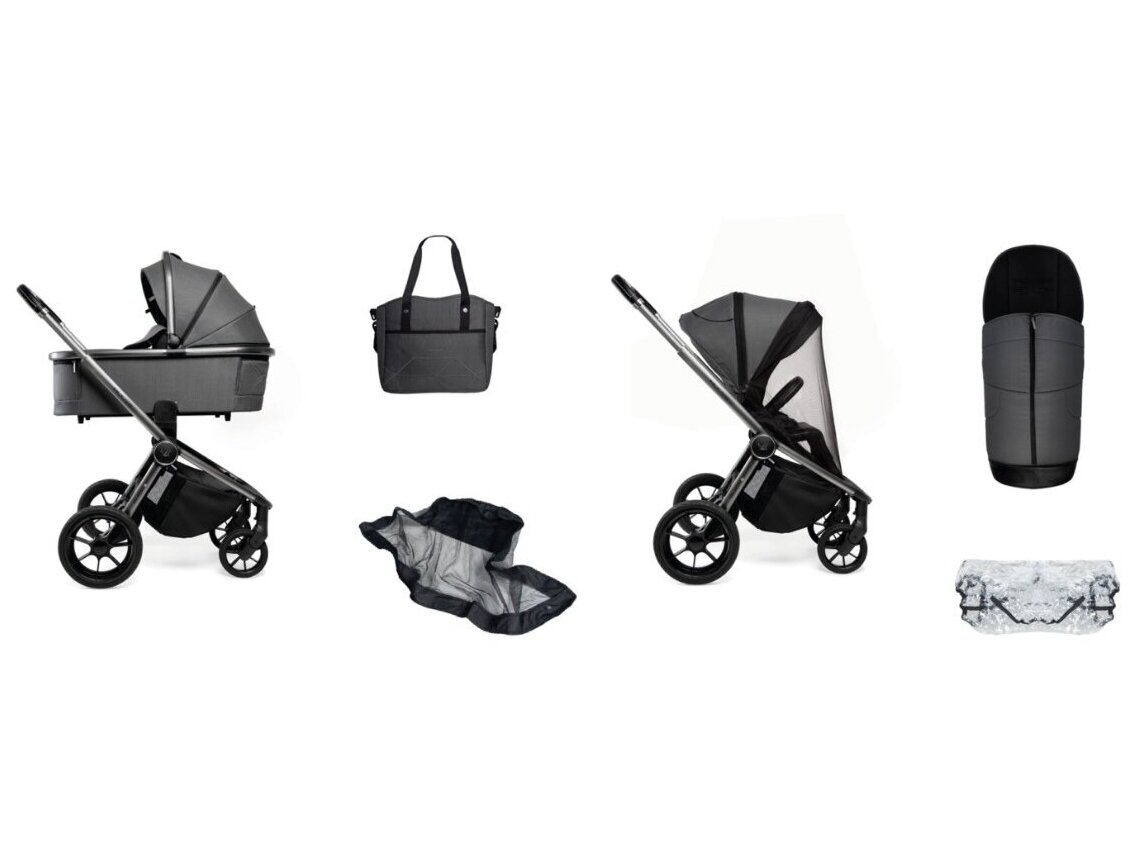 Universalus vežimėlis Muuvo Quick SE Diamond Graphite 2in1 8 Universalus vežimėlis Muuvo Quick SE Diamond Graphite 2in1 8