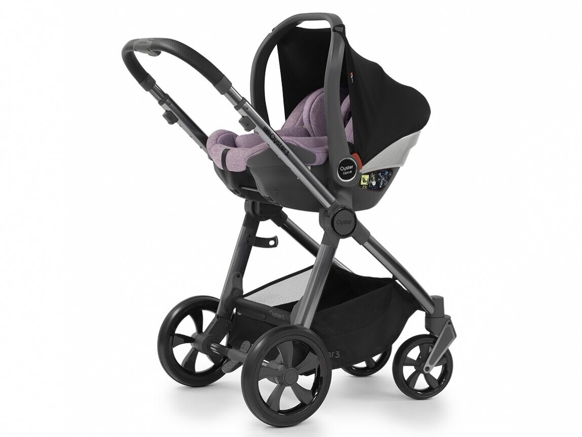 UNIVERSALUS VEŽIMĖLIS OYSTER 3 Lavender 5in1 11 UNIVERSALUS VEŽIMĖLIS OYSTER 3 Lavender 5in1 11