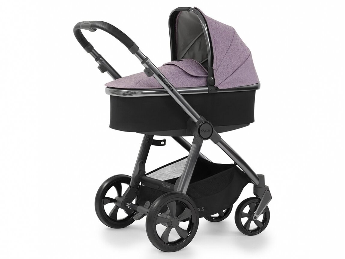 UNIVERSALUS VEŽIMĖLIS OYSTER 3 Lavender 5in1 1