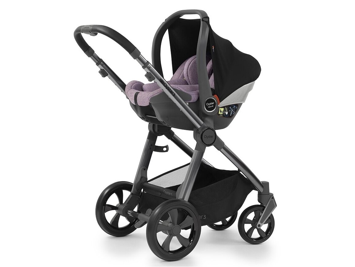 UNIVERSALUS VEŽIMĖLIS OYSTER 3 Lavender 7in1 10 UNIVERSALUS VEŽIMĖLIS OYSTER 3 Lavender 7in1 10
