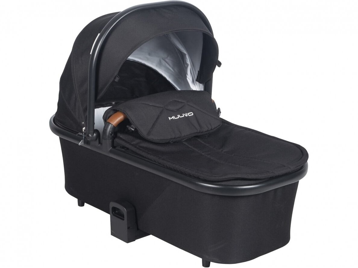 Universalus vežimėlio komplektas 2in1 Muuvo SLICK Black XL lopšys 5 Universalus vežimėlio komplektas 2in1 Muuvo SLICK Black XL lopšys 5