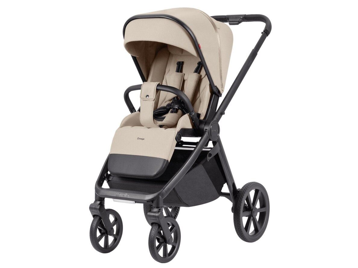Universalus vežimėlio komplektas Carrello Omega Plus 2in1 Solar Beige 6540/1 4 Universalus vežimėlio komplektas Carrello Omega Plus 2in1 Solar Beige 6540/1 4