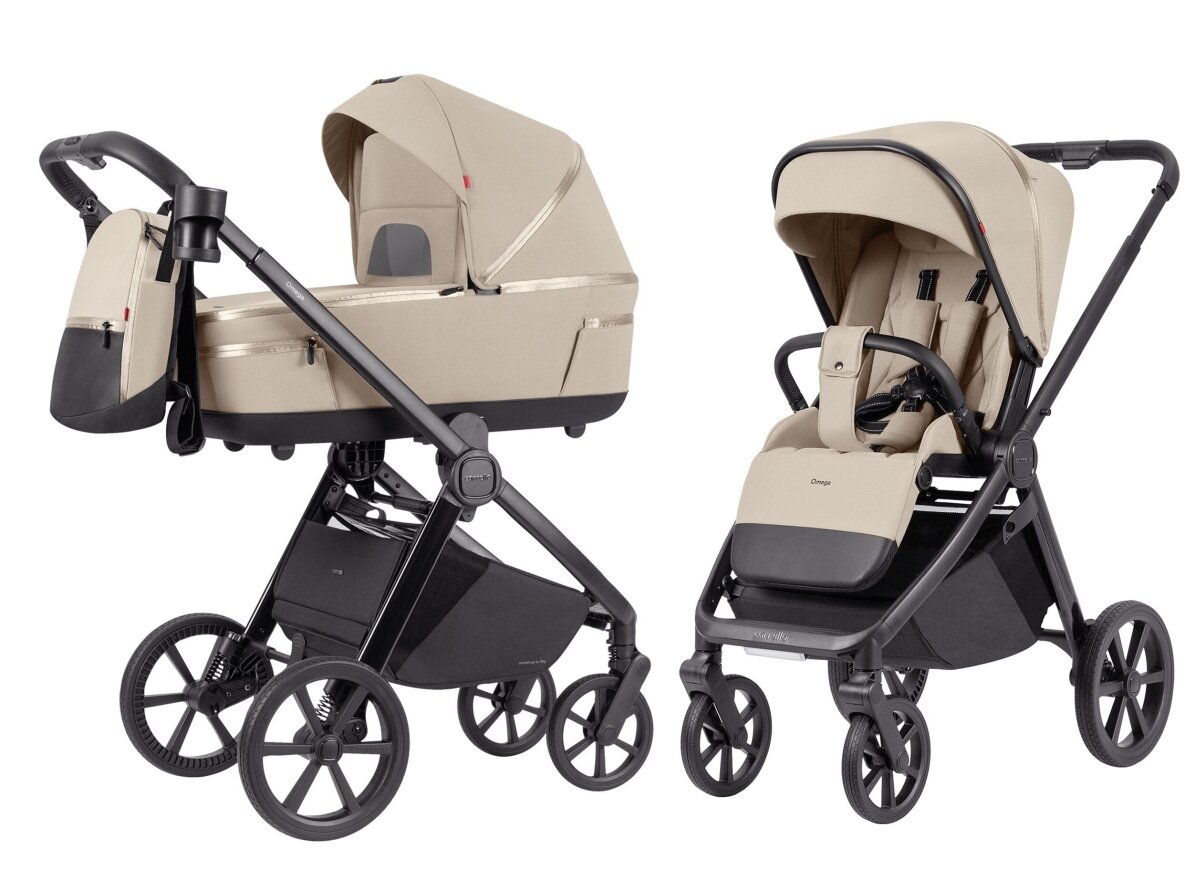 Universalus vežimėlio komplektas Carrello Omega Plus 2in1 Solar Beige 6540/1 1 Universalus vežimėlio komplektas Carrello Omega Plus 2in1 Solar Beige 6540/1 1