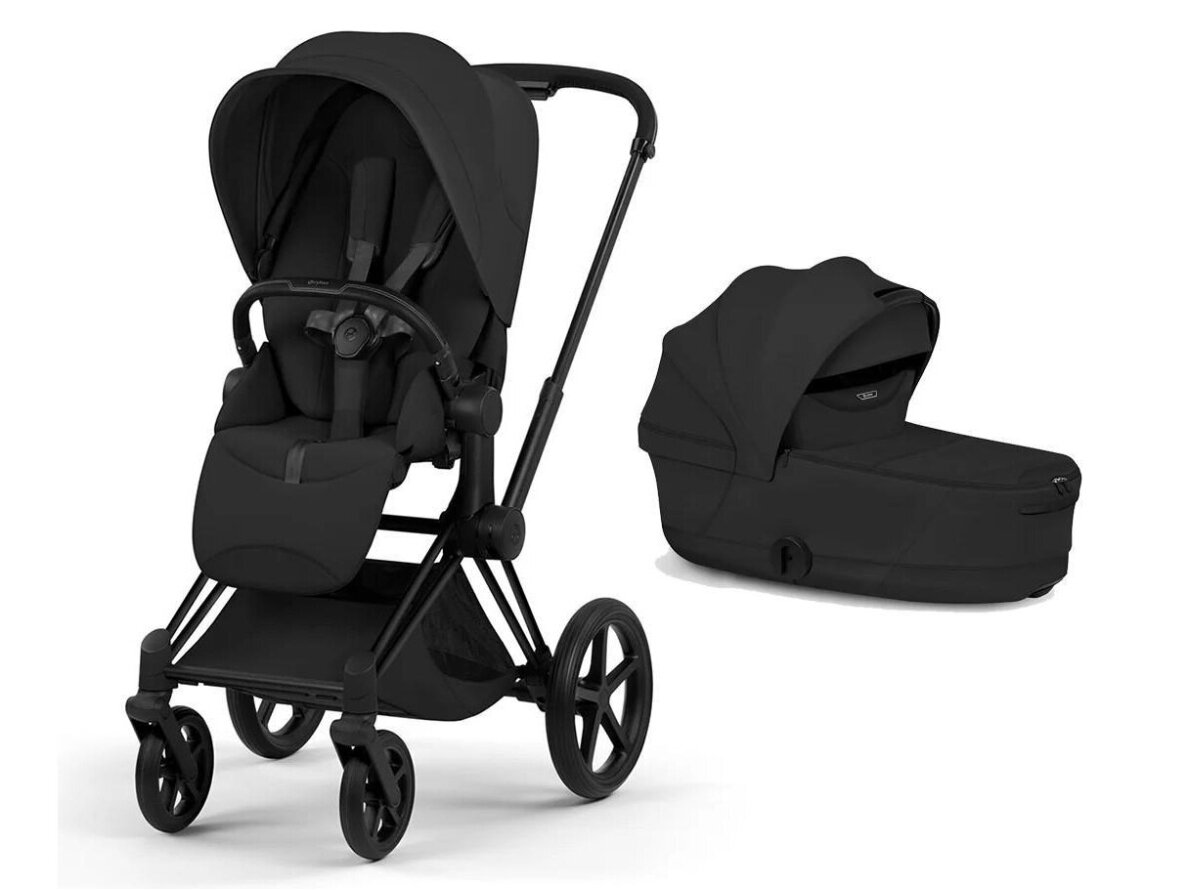 Universalus vežimėlis 2in1 Cybex Priam Style V5 Sepia Black/ Matt Black Universalus vežimėlis 2in1 Cybex Priam Style V5 Sepia Black/ Matt Black