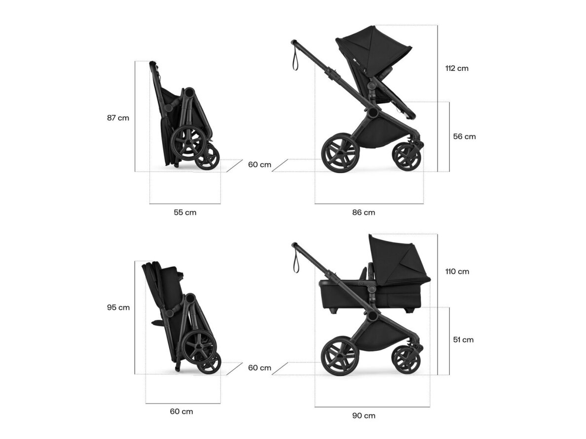 Universalus vežimėlis Bugaboo Cub 2in1 Forest Green/Forest Green/black frame 6 Universalus vežimėlis Bugaboo Cub 2in1 Forest Green/Forest Green/black frame 6