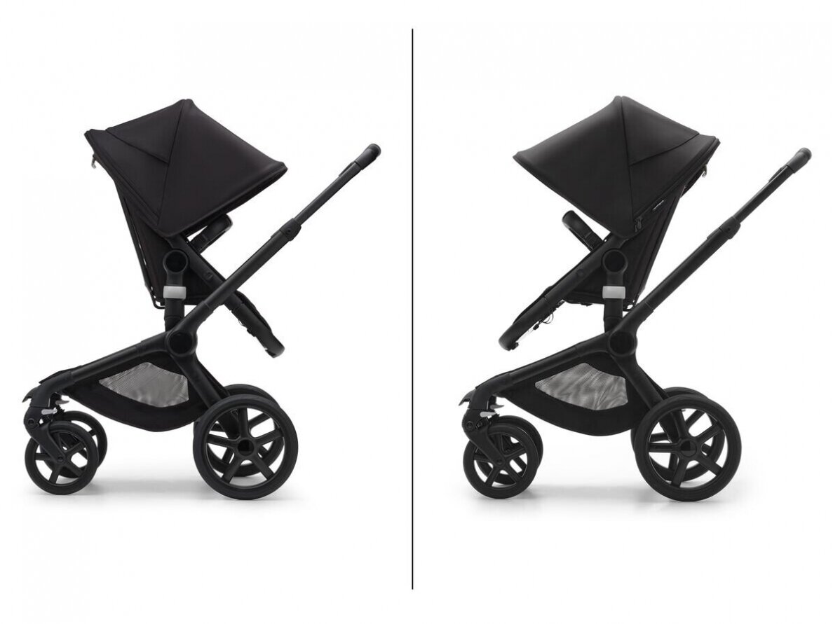 Универсальная коляска Bugaboo Fox 5 Renew Misty white/heritage black/black frame 6in1 5