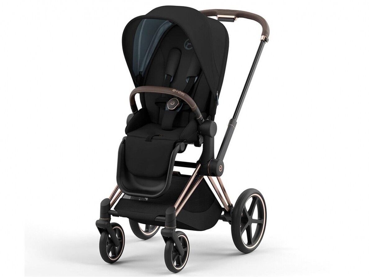 Cybex Priam V4 Black 3in1 Rose Gold 2