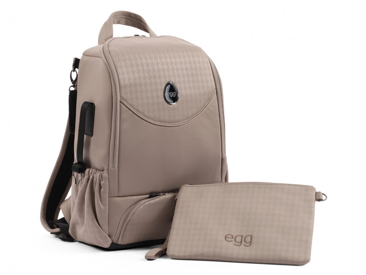 Universalus vežimėlis egg3 Houndstooth Almond se 4in1 10