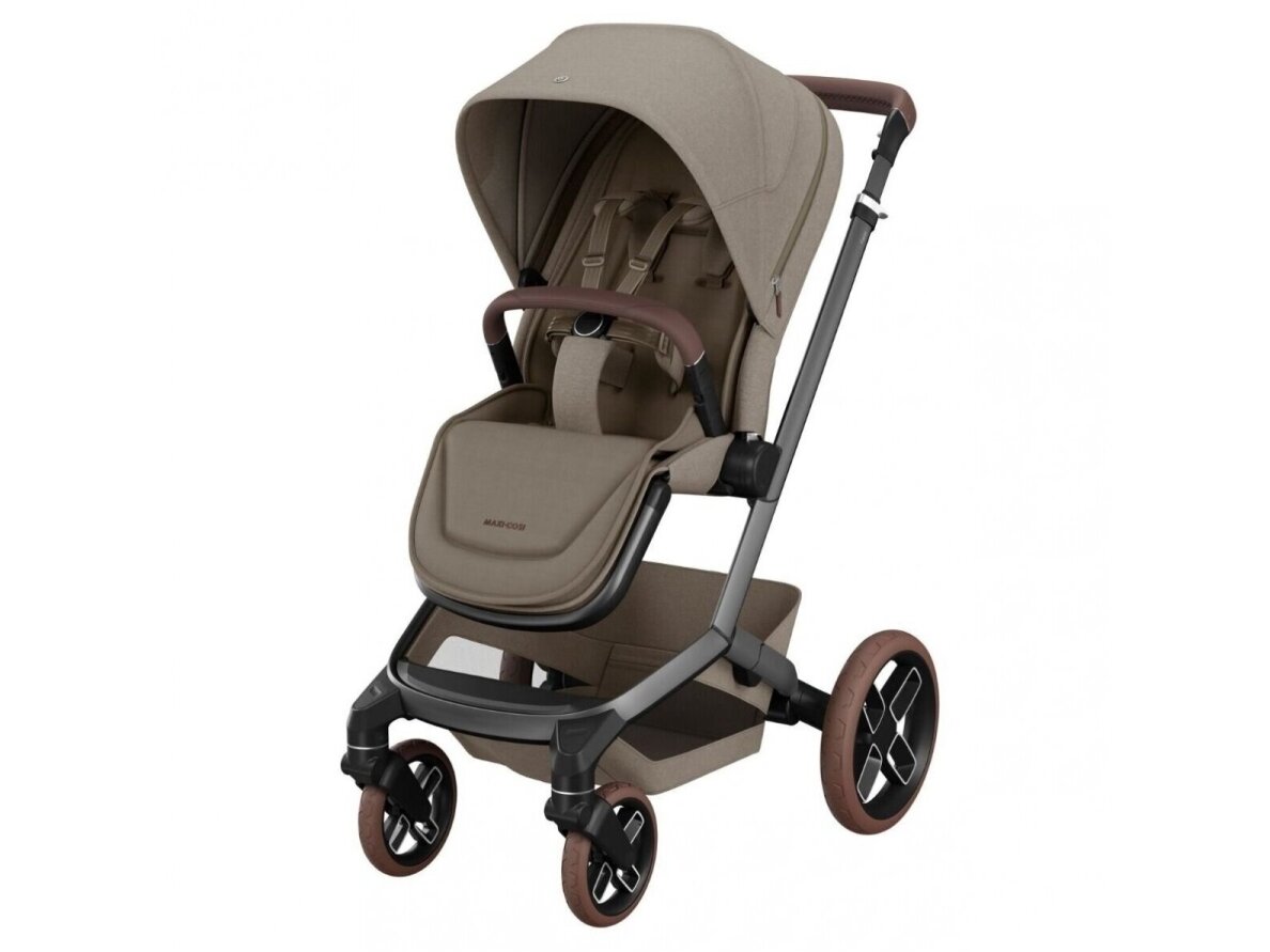 Universalus vežimėlis Maxi Cosi Fame Plus 2in1 Twillic Truffle 1