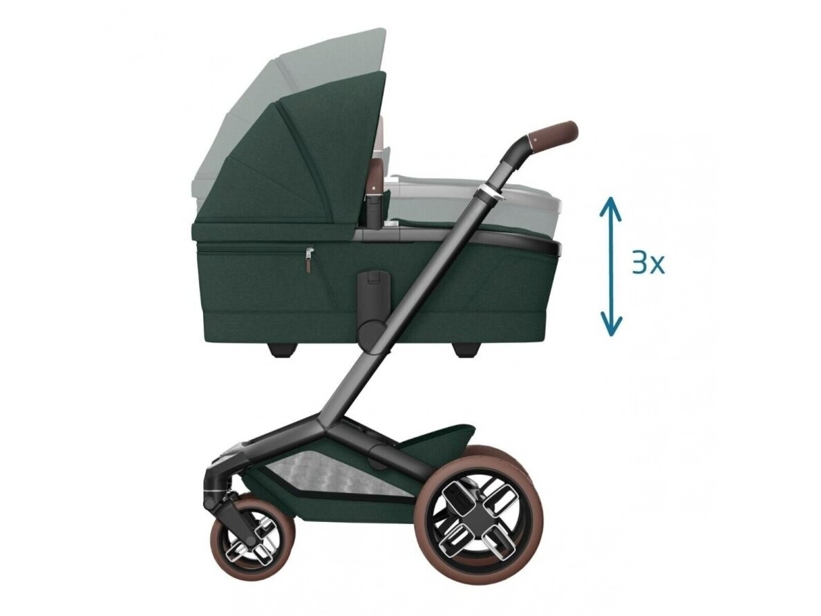 Universalus vežimėlis Maxi Cosi Fame Plus 2in1 Twillic Truffle 4