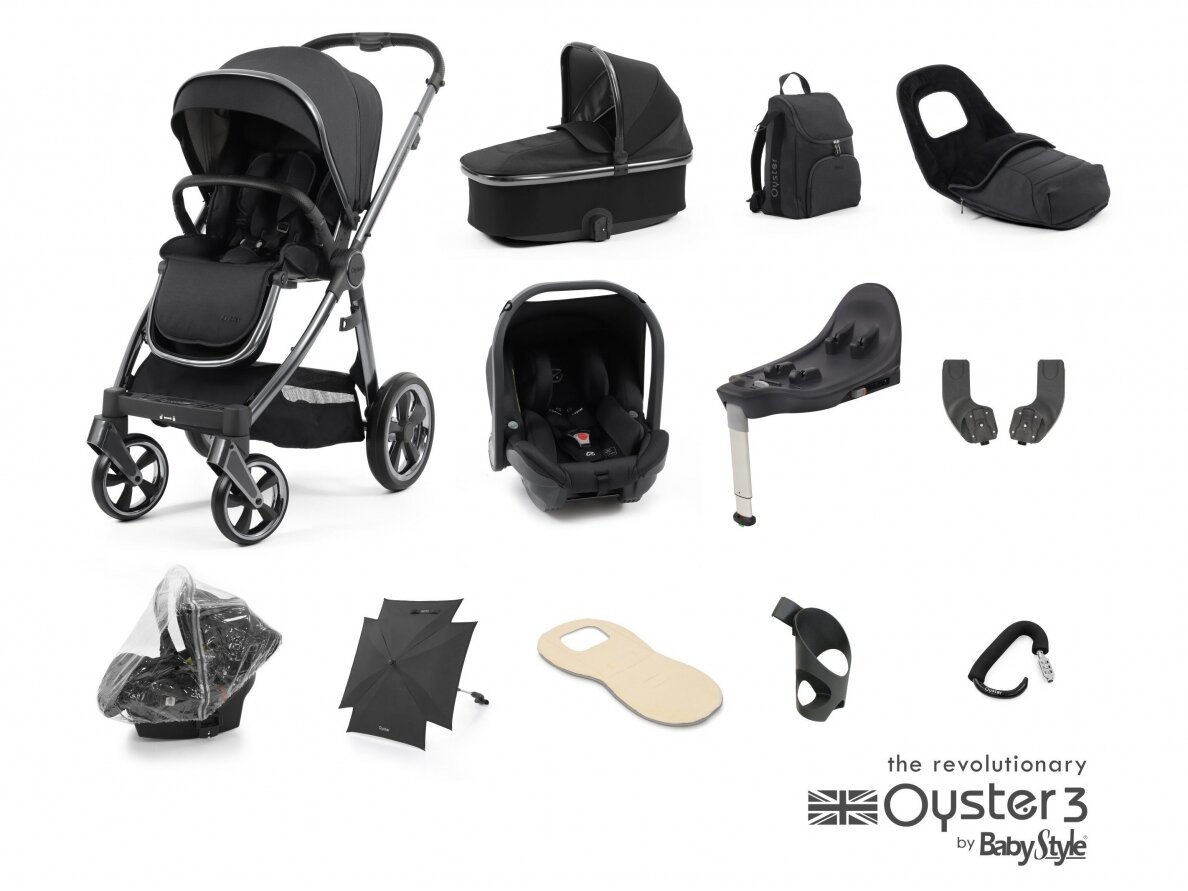 UNIVERSALUS VEŽIMĖLIS OYSTER 3 Carbonite 12in1 UNIVERSALUS VEŽIMĖLIS OYSTER 3 Carbonite 12in1