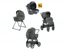 Universalus vežimėlis 4in1 Aptica XT charcoal grey
