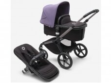 Universalus vežimėlis Bugaboo Fox 5 Astro purple/midnight black/graphite frame 2in1
