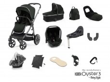 Universal stroller OYSTER 3 Black Olive 12in1