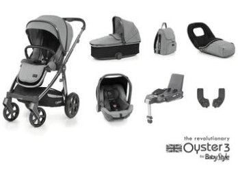 Universal stroller OYSTER 3 Moon 7in1