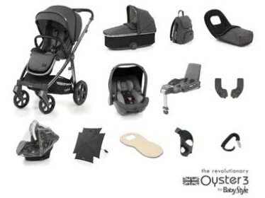 Universal stroller OYSTER 3 Fossil 12in1 Universal stroller OYSTER 3 Fossil 12in1