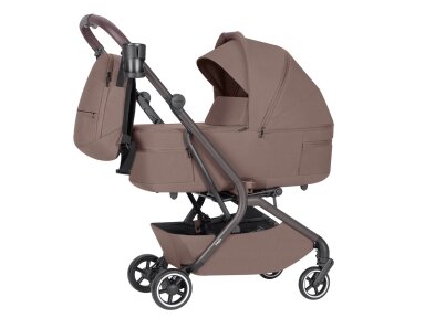 Universalus vežimėlio komplektas Carrello Magia 2in1 Glace Pink Universalus vežimėlio komplektas Carrello Magia 2in1 Glace Pink