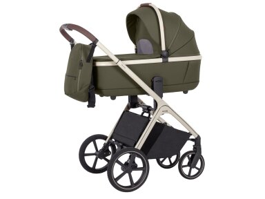 Universalus vežimėlio komplektas Carrello Vector 2in1 Deep Green 6550 Universalus vežimėlio komplektas Carrello Vector 2in1 Deep Green 6550