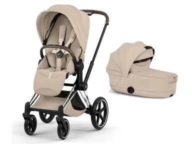 Cybex Priam Style V5 Cozy Beige/ Chrome Brown