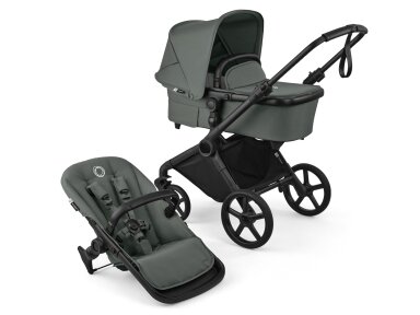 Universalus vežimėlis Bugaboo Cub 2in1 Forest Green/Forest Green/black frame Universalus vežimėlis Bugaboo Cub 2in1 Forest Green/Forest Green/black frame