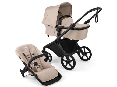 Universalus vežimėlis Bugaboo Cub 2in1 Desert Taupe/Desert Taupe/black frame Universalus vežimėlis Bugaboo Cub 2in1 Desert Taupe/Desert Taupe/black frame