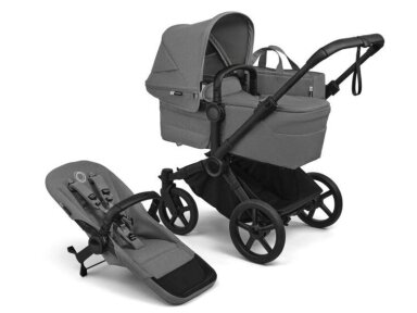 Bugaboo Donkey 6 MONO 2in1 Moon grey/Moon grey/black frame