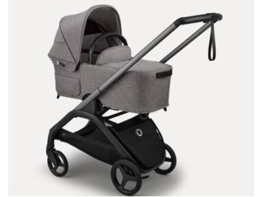 Universalus vežimėlis Bugaboo Dragonfly Plus 2in1 Grey melange/Grey melange/Graphite frame