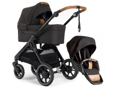 Emmaljunga Sento Max Flat 2in1 Outdoor Brown