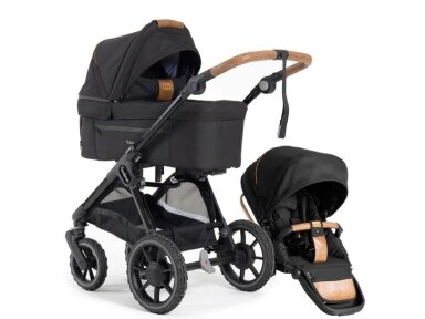 Emmaljunga Sento Pro Plus ERGO  2in1 Outdoor Black