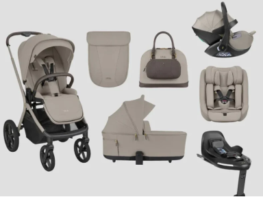 KikkaBoo® Platinum 5in1 Stroller Goya Champagne