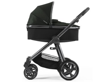 UNIVERSALUS VEŽIMĖLIS OYSTER 3 Black Olive 3in1